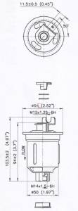 SOFIMA S 1586 B Топливный фильтр