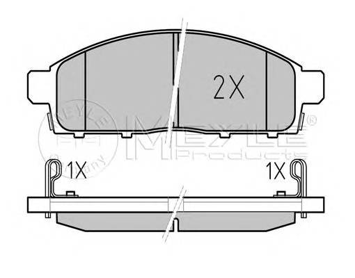 MEYLE 0252452916PD запчастина