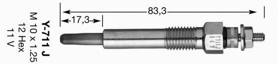 NGK 4467 Свеча накаливания