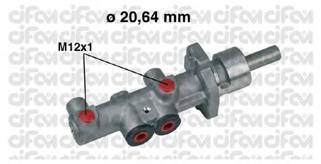 CIFAM 202-404 Главный тормозной цилиндр