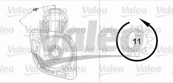 VALEO 458218 Стартер