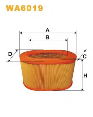 WIX FILTERS WA6019 Воздушный фильтр