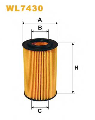 WIX FILTERS WL7430 Масляный фильтр