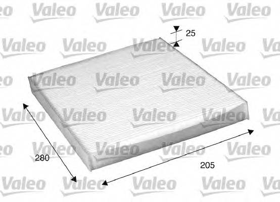 VALEO 698885 Фильтр, воздух во