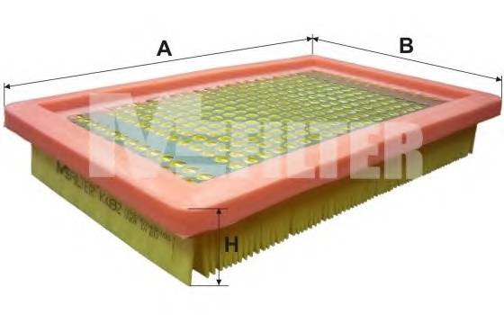 MFILTER K482 Фільтр салону