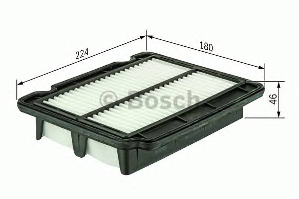 BOSCH F 026 400 043 Повітряний фільтр