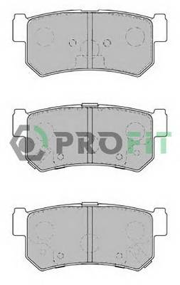 PROFIT 5000-1937 Колодки гальмівні дискові