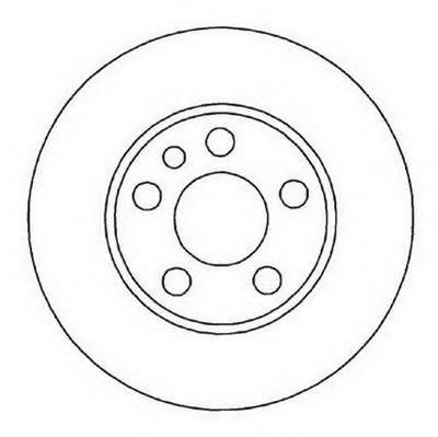 JURID 562033JC Тормозной диск