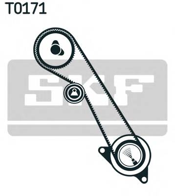 SKF VKMA 04108 Комплект ременя ГРМ