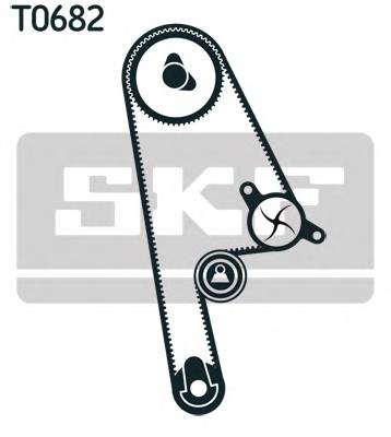 SKF VKMA 93006 Комплект ремня ГРМ