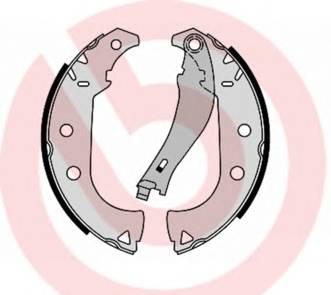 BREMBO S 23 556 Комплект гальмівних колодок