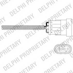 DELPHI ES20344-12B1 Лямбда-зонд