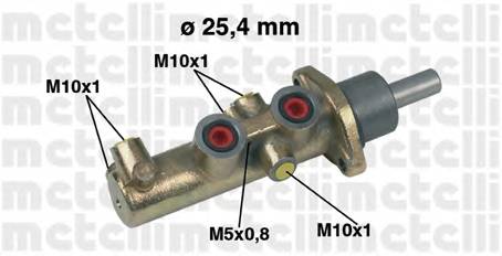 METELLI 05-0446 Главный тормозной цилиндр