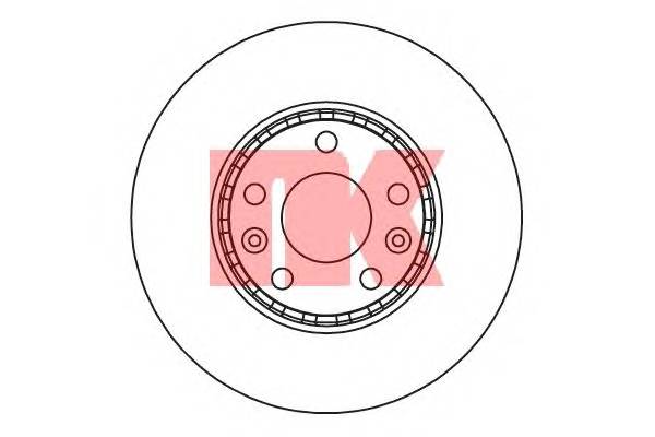 NK 203971 Тормозной диск