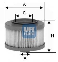 UFI 26.013.00 Топливный фильтр