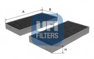 UFI 54.104.00 Фильтр, воздух во