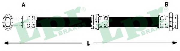 LPR 6T48129 Тормозной шланг