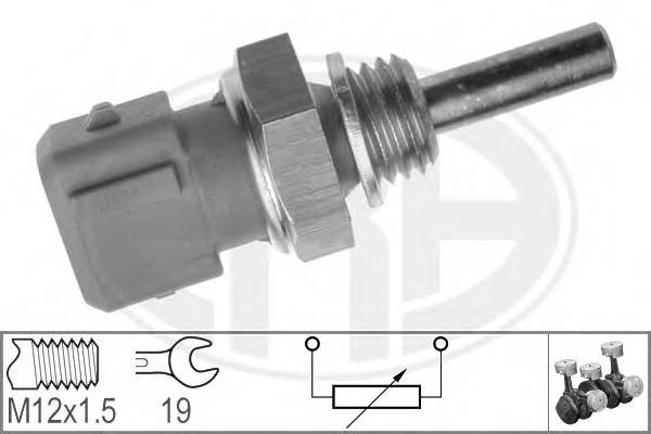 ERA 330135 Датчик, температура охлаждающей