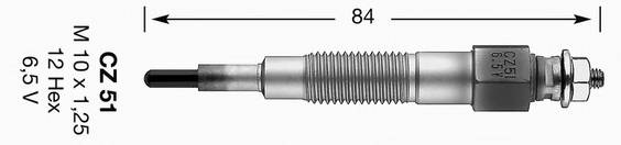 NGK 3209 Свічка розжарювання