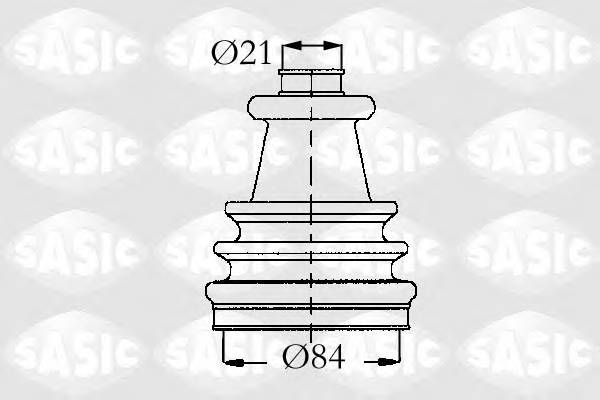 SASIC 4003426 Комплект пылника, приводной