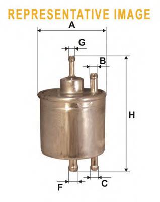 WIX FILTERS WF8258 Паливний фільтр