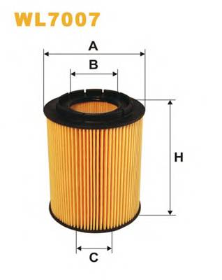 WIX FILTERS WL7007 Масляный фильтр