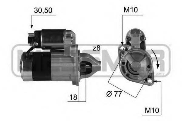 MESSMER 220384 Стартер