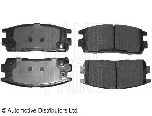 BLUE PRINT ADG04281 Комплект гальмівних колодок,