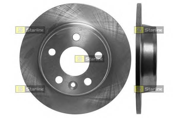 STARLINE PB 1216 Тормозний диск