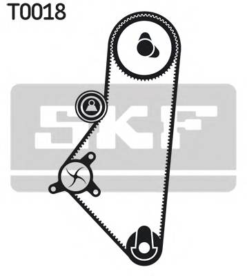 SKF VKMA 03200 Комплект ремня ГРМ