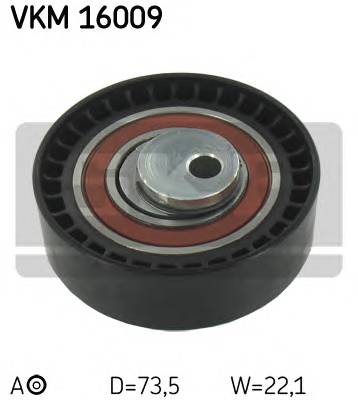 SKF VKM 16009 Натяжной ролик, ремень