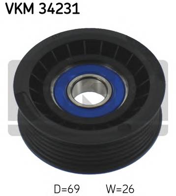 SKF VKM34231 ROLKA PROWADZCA FORD