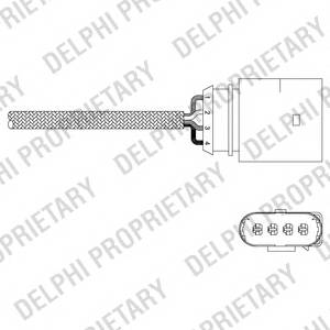 DELPHI ES20338-12B1 Лямбда-зонд