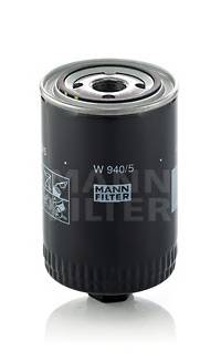 MANN-FILTER W 940/5 Масляный фильтр; Гидрофильтр,