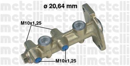 METELLI 05-0090 Главный тормозной цилиндр