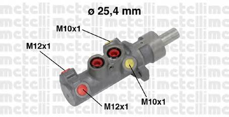 METELLI 05-0641 Главный тормозной цилиндр