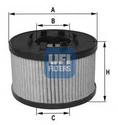 UFI 25.015.00 Масляный фильтр