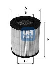 UFI 27.271.00 Повітряний фільтр