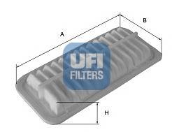 UFI 30.247.00 Повітряний фільтр