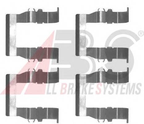 A.B.S. 1194Q Комплектующие, колодки дискового