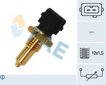 FAE 33155 Датчик, температура олії;