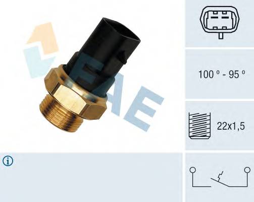 FAE 37280 Термовыключатель, вентилятор радиатора