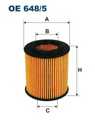 FILTRON OE648/5 Масляный фильтр