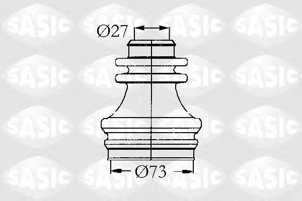 SASIC 4003462 Комплект пылника, приводной