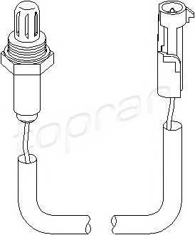 TOPRAN 201 758 Лямбда-зонд