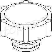 TOPRAN 300 927 Крышка, резервуар охлаждающей