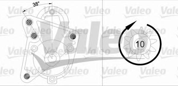 VALEO 436060 Стартер