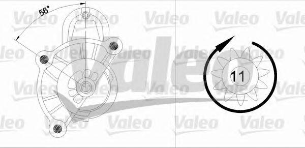 VALEO 455691 Стартер