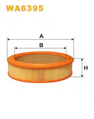 WIX FILTERS WA6395 Воздушный фильтр