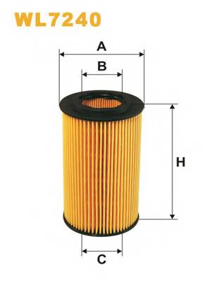 WIX FILTERS WL7240 Масляный фильтр